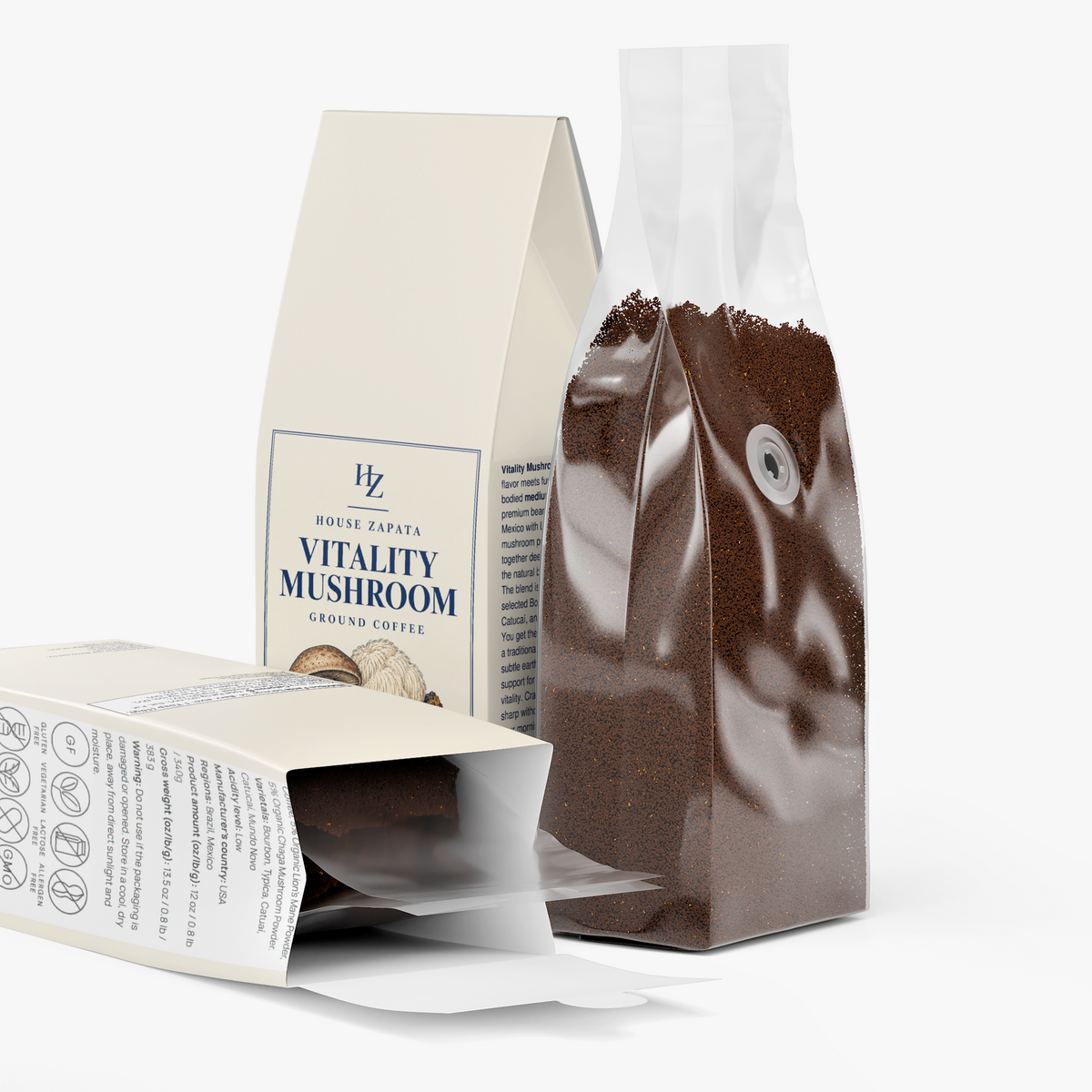 Vitality Mushroom Coffee (Medium Roast)