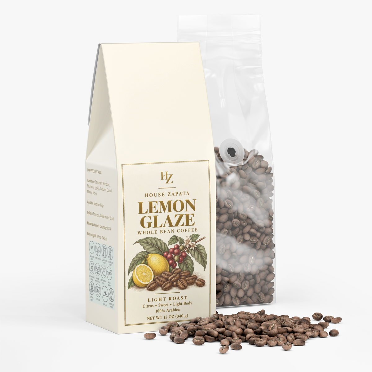 Lemon Glaze Coffee (Light Roast)